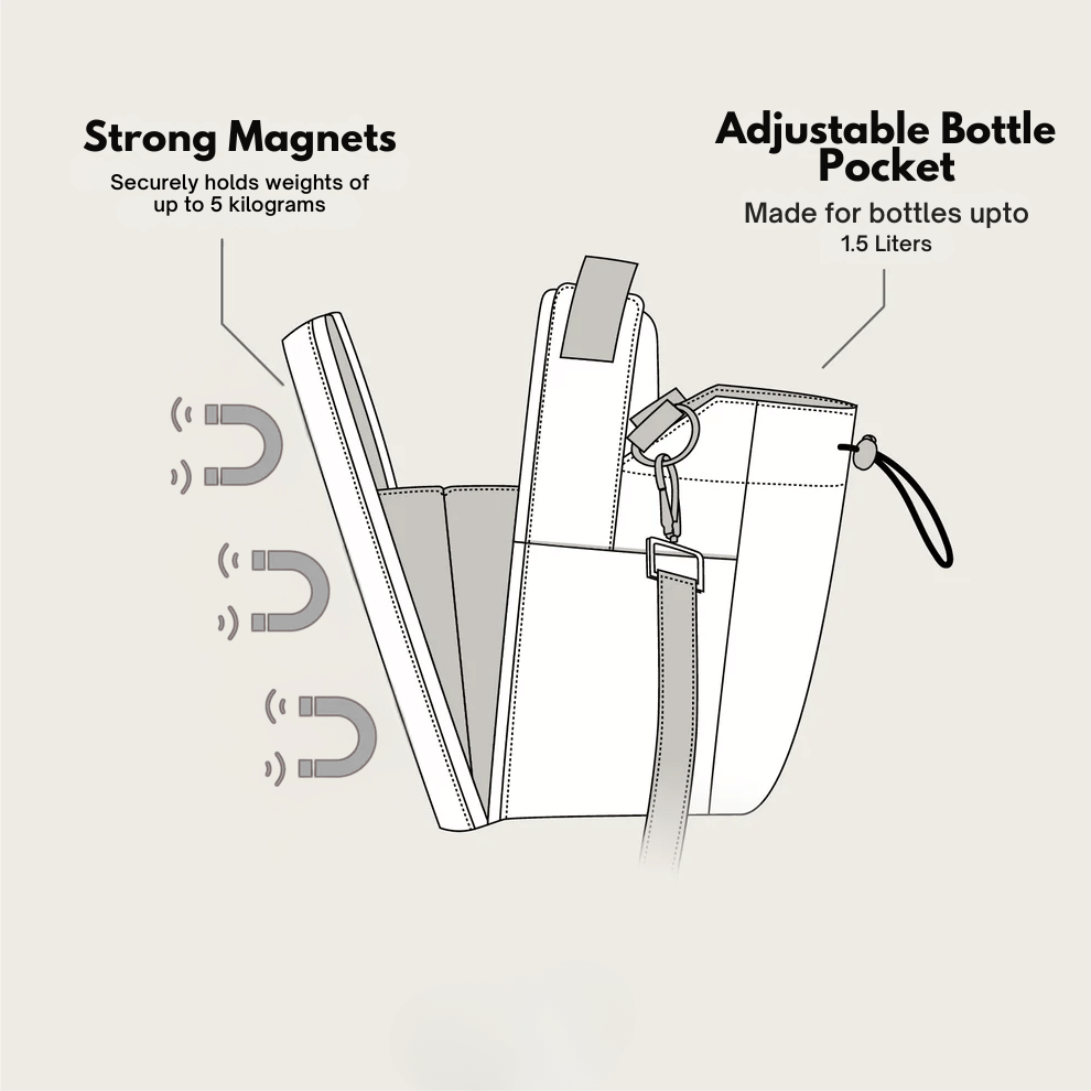 Magnetic Gym Bag